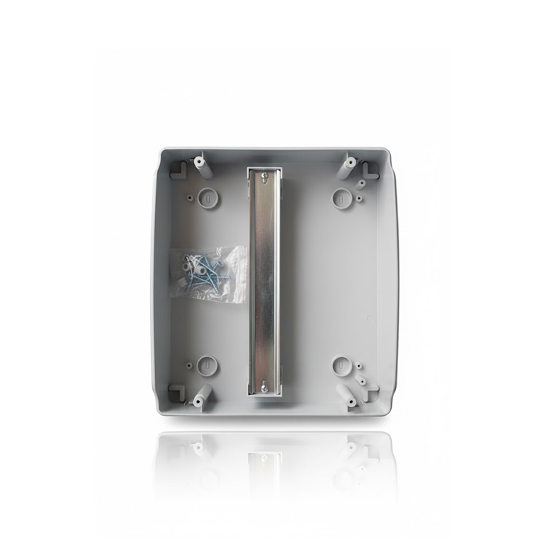 GA&DA 12-Pole IP65 Solar Distribution Box — Front View