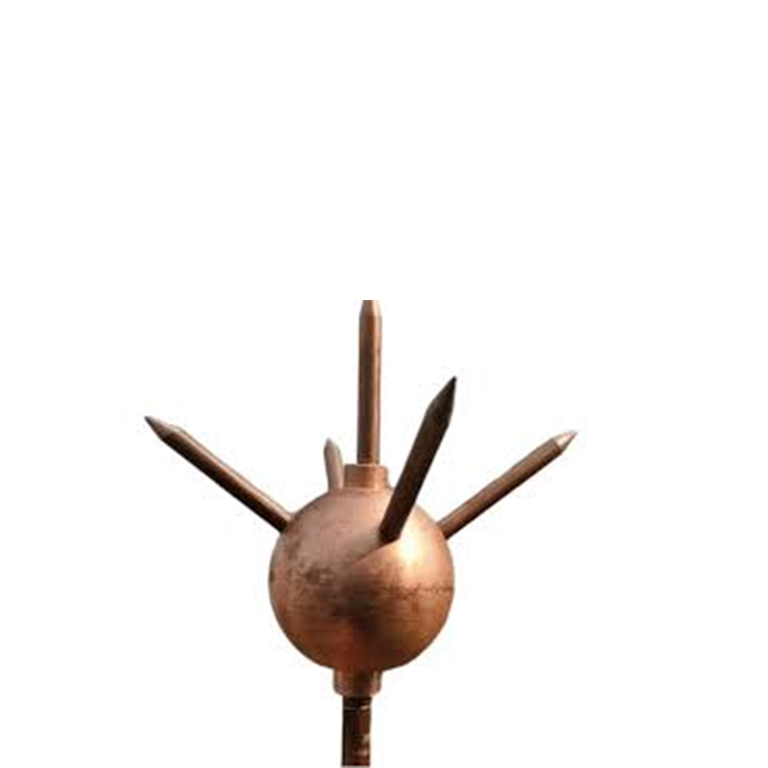 Heavy-Duty Lightning Rod for Off-Grid Solar