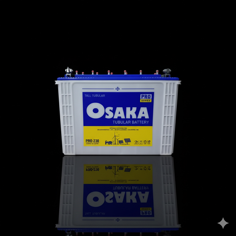 Osaka Tubular 2500 Pro 230AH Battery Price in Pakistan