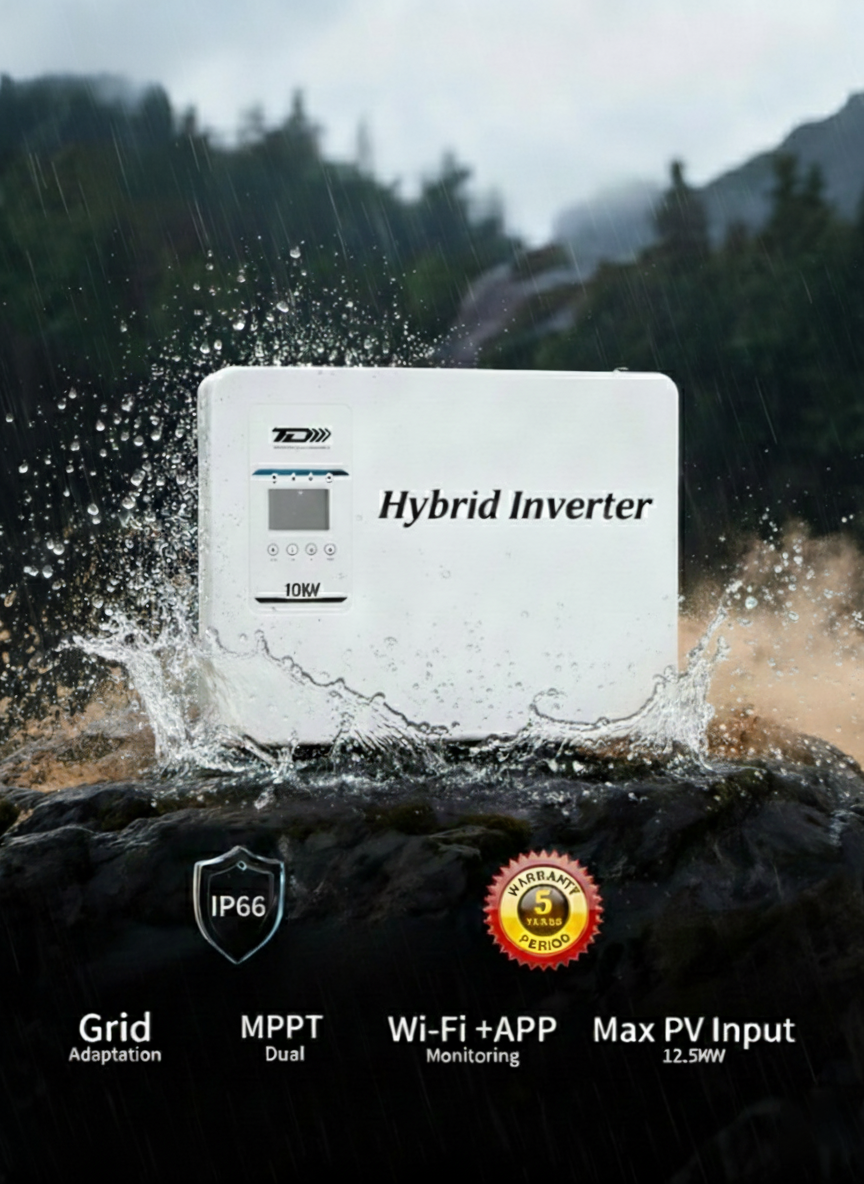 TD (Thousand Dimension) 10 KW Hybrid Solar Inverter