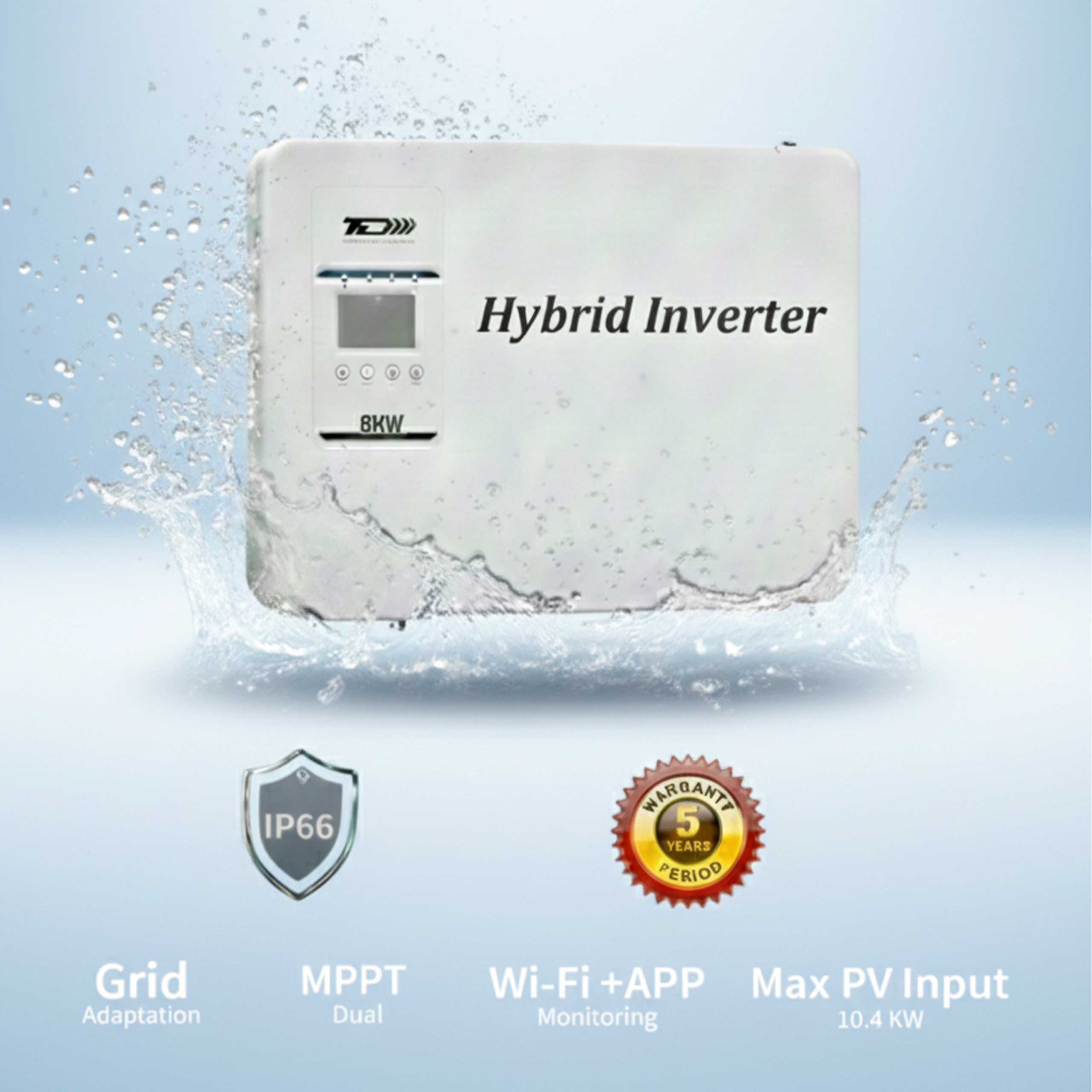Thousand-Dimension-TD-8K-SPLVES2-EU-P2-8kW-Single-Phase-Low-Voltage-Residential-Hybrid-Inverter-with-colorful-touch-LCD2