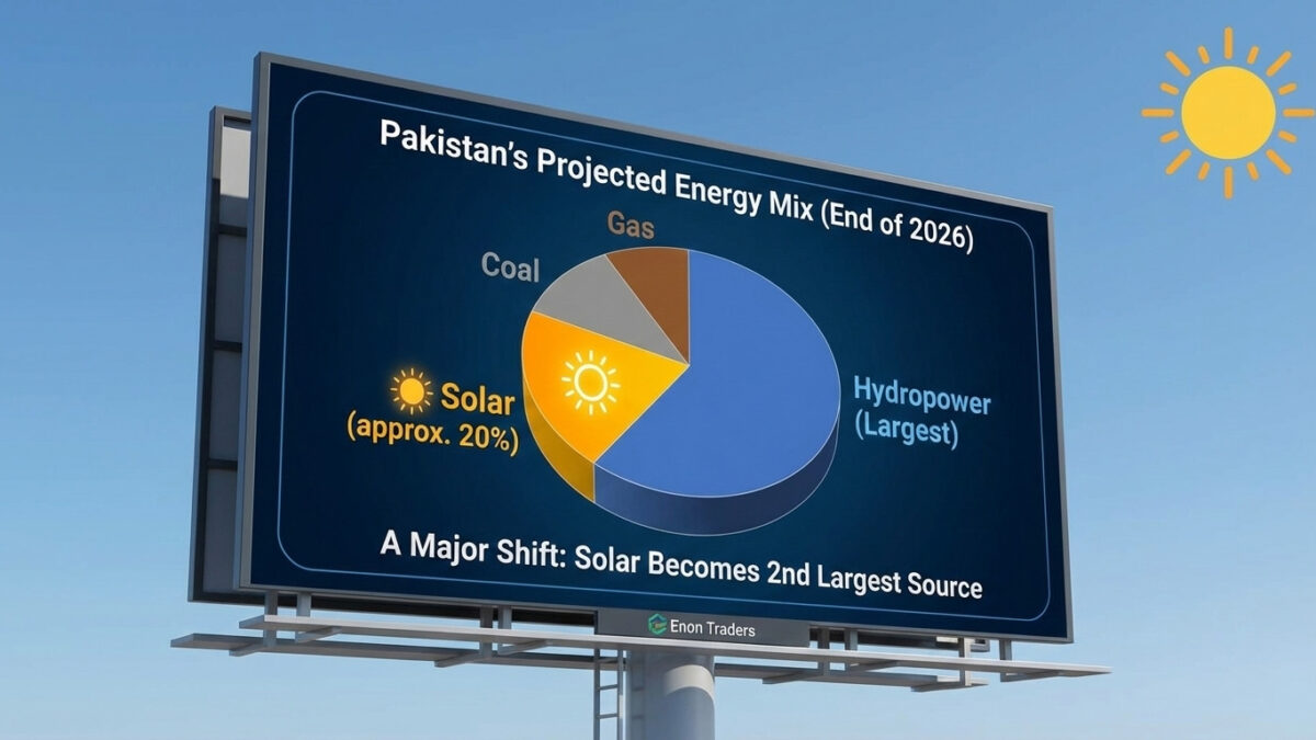 What the Solar Energy Mix in Pakistan Might Look Like by the End of 2026