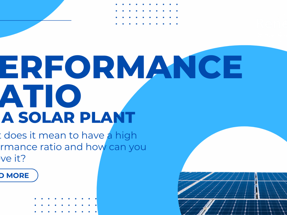 Solar panel performance ratio showing real system efficiency beyond panel wattage