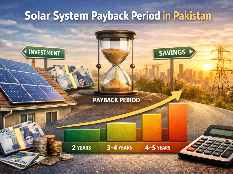 How solar systems recover installation cost through electricity bill savings in Pakistan