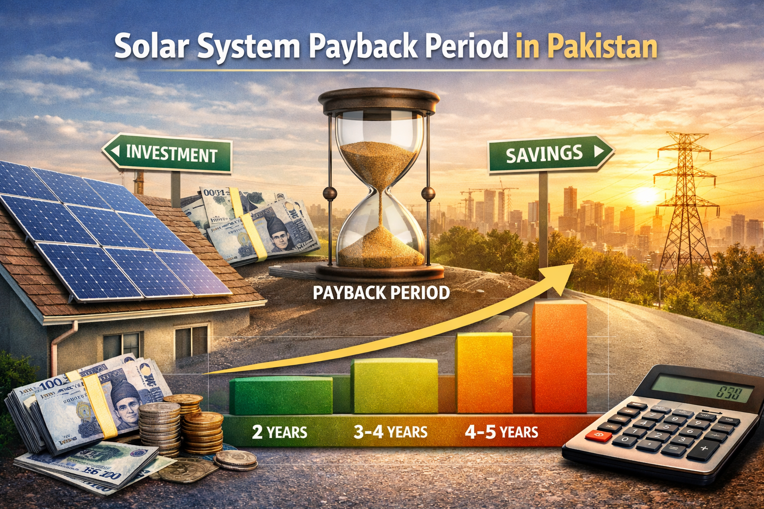 Solar System Payback Period in Pakistan – Cost Recovery