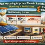 Proper rooftop solar installation in Pakistan with correct panel spacing and inverter placement