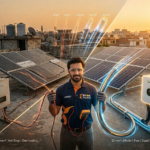 DC cable sizing for solar system in Pakistan showing voltage drop and cable size chart