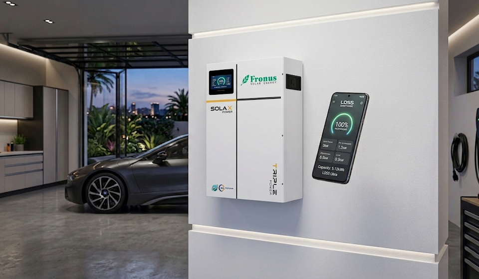 LD55 Ultra 5.12kWh Lithium Battery – 51.2V 100Ah Smart WiFi, Touchscreen, A+ Grade Cell
