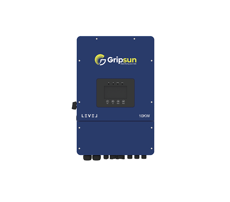 Gripsun-VLS-10K-H1-10kW-single-phase-hybrid-inverter-with-LCD-display-and-IP65-waterproof-design-for-outdoor-and-indoor-installation
