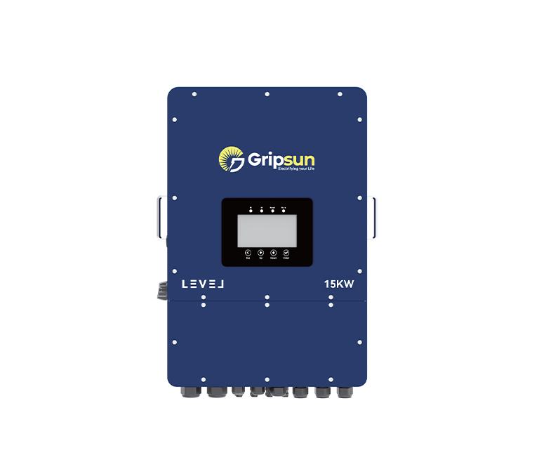 Gripsun-VLS-15K-H1-15kW-three-phase-hybrid-inverter-with-intelligent-LCD-display-and-IP65-rugged-design-for-industrial-and-residential-use