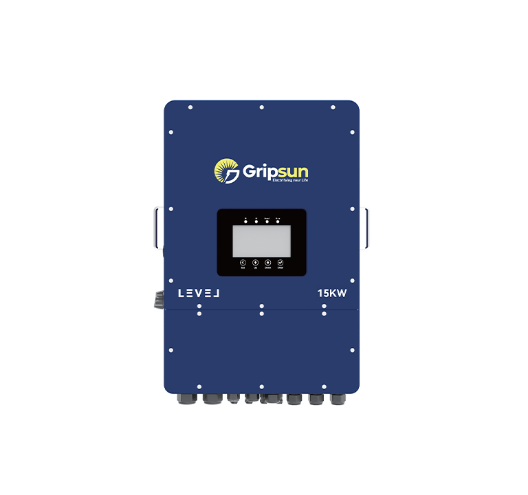 Gripsun-VLS-15K-H1-15kW-three-phase-hybrid-inverter-with-intelligent-LCD-display-and-IP65-rugged-design-for-industrial-and-residential-use